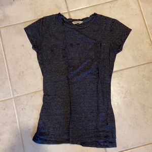 CLEARANCE- Calvin stripe tee FREE W $10 PURCHASE